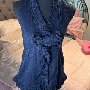 Marc by Marc Jacobs blue top size 2